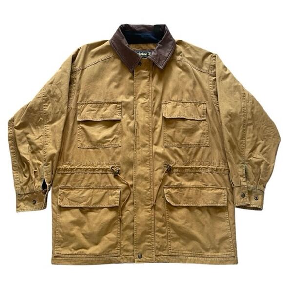 Vintage Timberland Barn Chore Coat Size Large Farmcore Rustic - Picture 1 of 13
